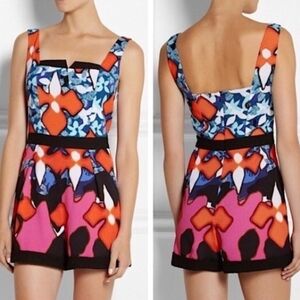 "Like New" PETER PILOTTO x Target 🎯 Floral Pattern Textured Romper